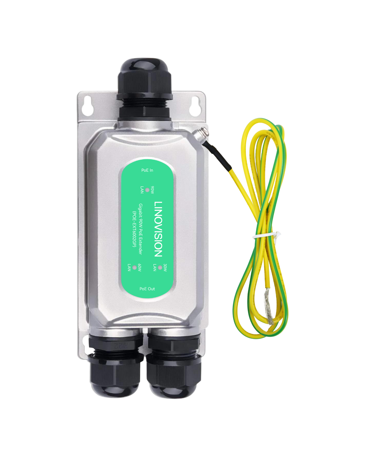 BT90W 室外 PoE 扩展器,千兆 PoE 中继器,带两个 PoE 输出