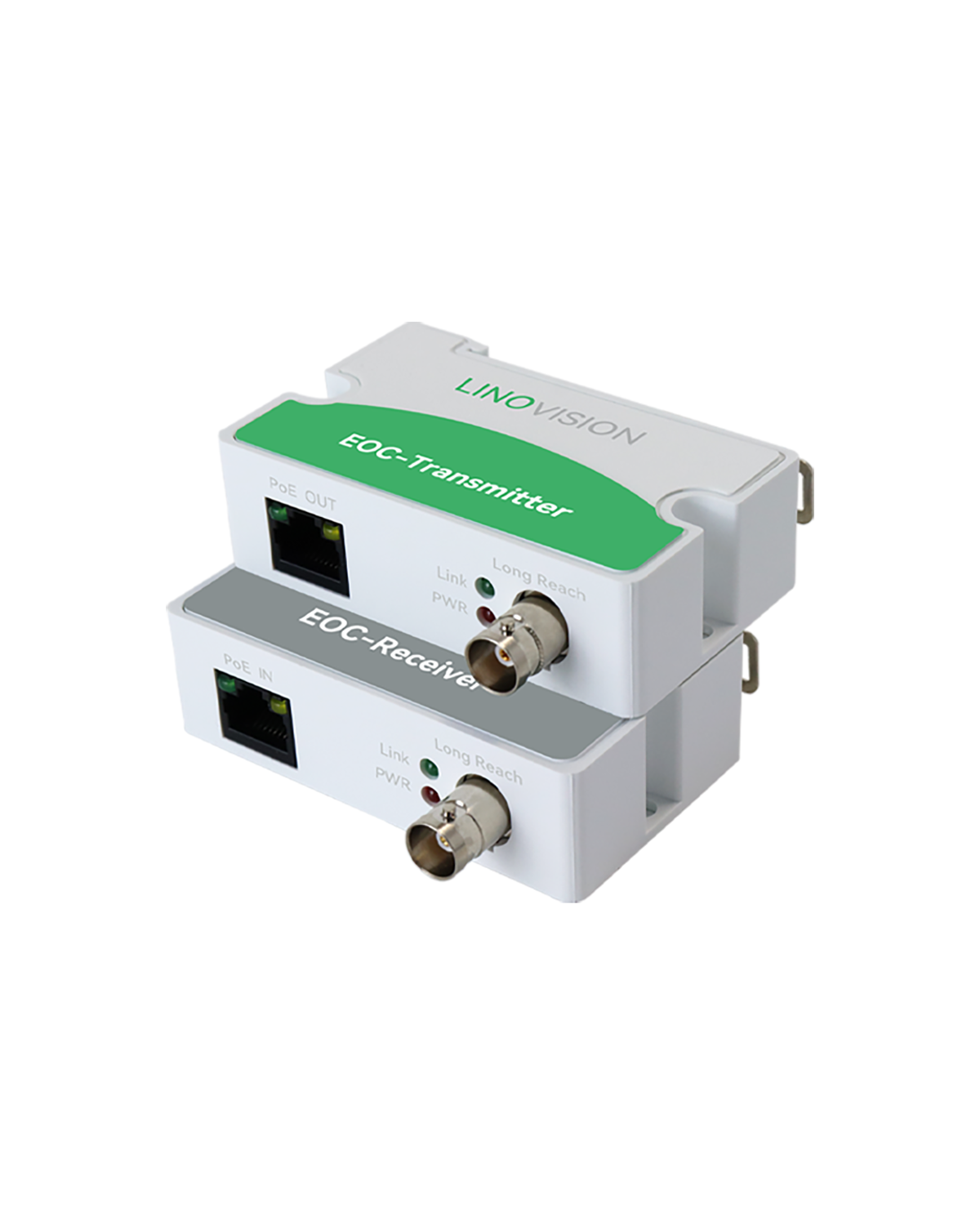 UltraReach PoE + Ethernet over Coax (EOC) Converter