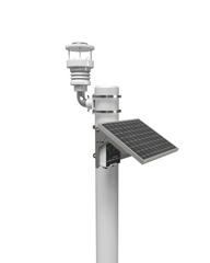 Solar Powered LoRaWAN Wireless Weather Station, Professional version for Temperature, humidity, wind speed, wind direction, barometric pressure and rainfall