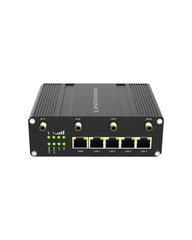 Industrial 4G LTE Cat4 Cellular Router with 5 RJ45, Wi-Fi, Dual SIM Slots, DTU Gateway for RS485 IoT/M2M