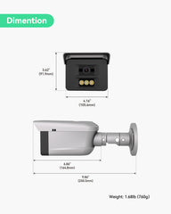 The Most Affordable 4MP Anti-Corrosion Network Camera with Proprietary Polymer Material