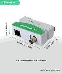 EOC transmitter (connect to IP camera side) (Transmitter Only)