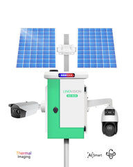 (GO BOX-V1200PW-PTZ-TH)Versatile Solar Powered Cameras System with Endless Monitoring and Thermal Imaging