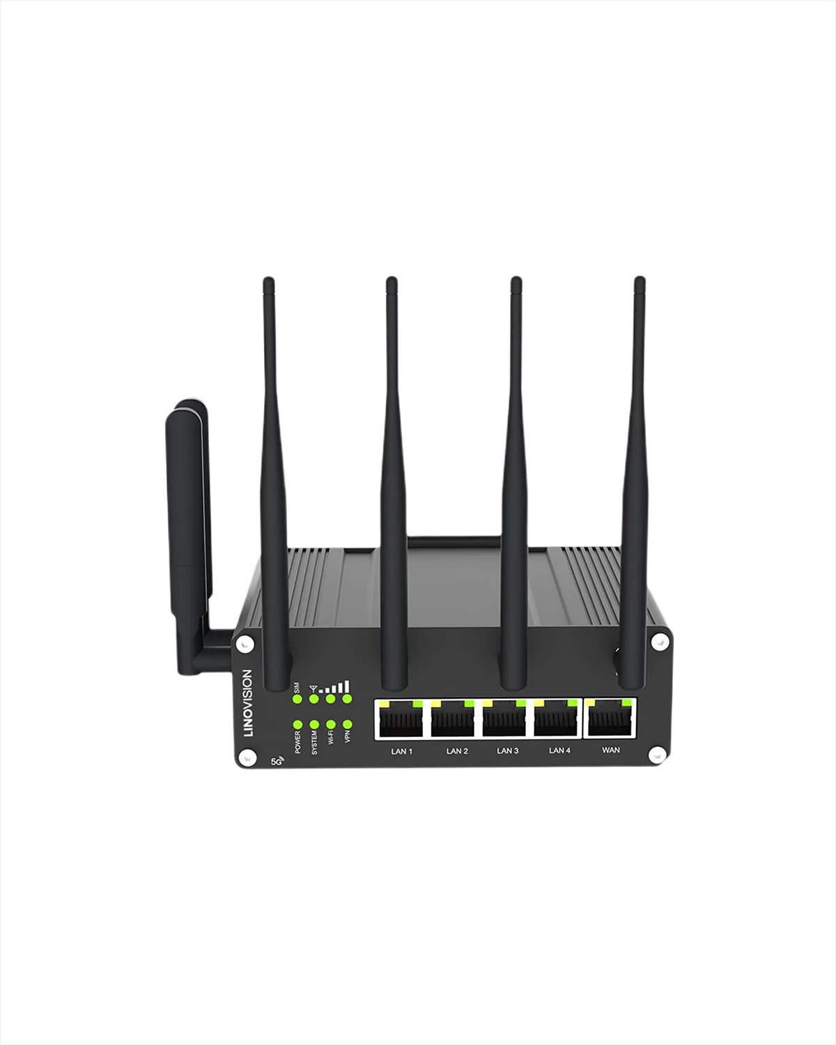 LINOVISION 産業用 5G セルラー ルーター、デュアル 5G SIM カードと LINOVISION 産業用 5G セルラー ルーター、デュアル 5G SIM カードと