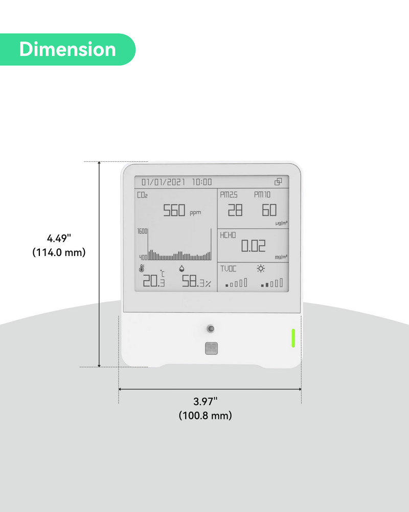 LoRaWAN Indoor Air Quality Ambience Monitoring Sensor