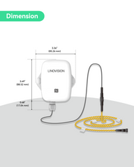 LoRaWAN Wireless Water Detection Sensor for Zone Water Leak Detection