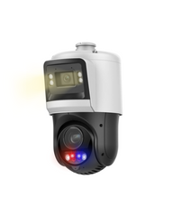 4MP 25x IP Speed Dome Camera with Extra Wide View Lens and Red/Blue Strobe Light (256GB Onboard Storage)