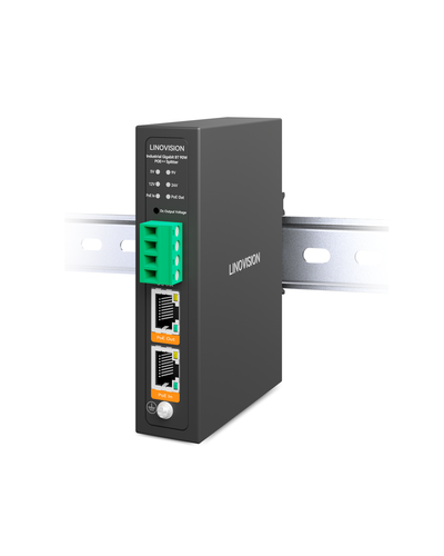 90W Gigabit PoE Splitter With IEEE802.3bt PoE Output and DC 5/9/12/24V Output