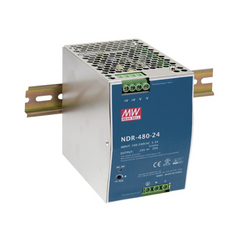 MEAN WELL NDR-480-48 48V 10A DIN Rail Power Supplies