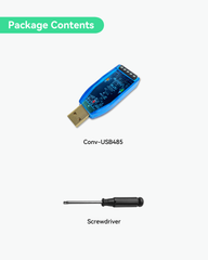 Industrial USB to RS485 Converter with LED Indicators, Compatible with LINOVISION Devices and Other RS485 Sensors