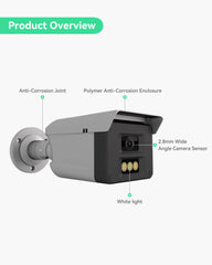 The Most Affordable 4MP Anti-Corrosion Network Camera with Proprietary Polymer Material