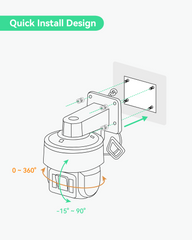 The Most Affordable AI Smart Anti-corrosion 4MP 32x Optical Zoom Network Dome Camera with Polymer Material