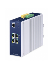 PLANET Industrial L2+ Managed 4-Port Timing Sensitive Network (TSN) Switch, support 802.1AS and 1588v2 Precision Time Protocol (PTP)