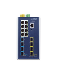 PLANET Industrial L3 Managed 8-Port Timing Sensitive Network (TSN) Switch, support 802.1AS, PTP