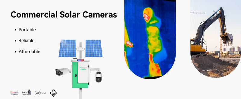 Linovision Go Box (GO BOX-V1200PW-PTZ-TH)Versatile Solar Powered Cameras System with End ...