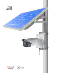 Commercial Solar Power Camera KIT with Thermal Imaging
