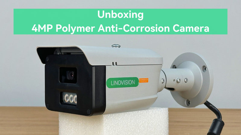 The Most Affordable 4MP Anti-Corrosion Network Camera with Proprietary Polymer Material