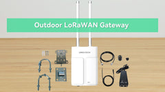 Outdoor LoRaWAN Gateway with built-in WEB and Compatible to multiple IOT Cloud Platforms