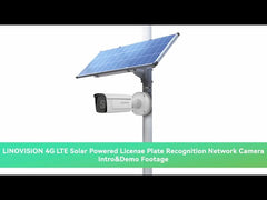 (GO BOX-V1200PU-PTZ-LPR)Versatile Solar Powered Cameras System with Paired Wireless Bridge