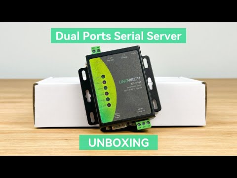 Industrial Serial Device Server to Convert RS232 and RS485 Modbus to Ethernet