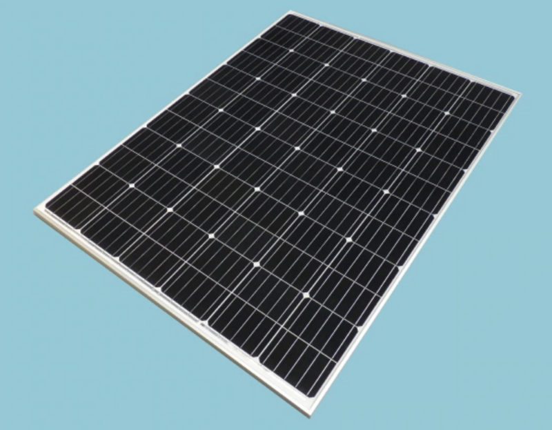 100 瓦 12 伏单晶太阳能电池板，带 MC4 连接器