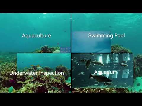 4K POE IP Underwater Camera for Aquaculture and Underwater Inspection