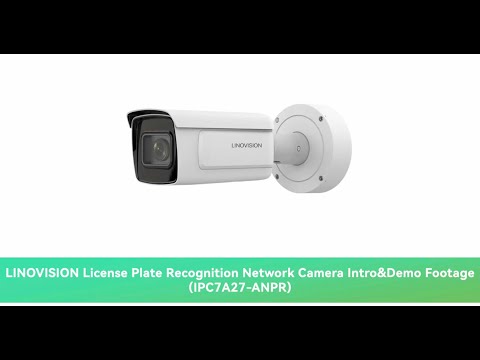 ALPR Automated License Plate Recognition Camera with Vehicle Attributes Analysis